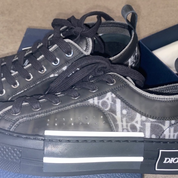 Dior B23 Low-Top Sneaker Black and white - Picture 3 of 4